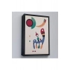 Ahşap Çerçeveli Vasiliy Kandinsky - 11 Resim Ve 7 Şiir Soyut Tablosu-7485