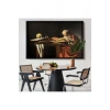 Ahşap Çerçeveli Caravaggio - Saint Jerome Yazma Tablo-7124