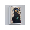 Ahşap Çerçeveli Citon Joan Miro - Vladimir Tablo-7484