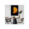 Ahşap Çerçeveli Güneş Ve Kadın Silüeti Tablo-7588
