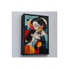 Ahşap Çerçeveli Anne Ve Kızı Tablosu-7791