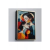 Ahşap Çerçeveli Anne Ve Kızı Tablosu-7791