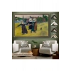 Ahşap Çerçeveli Paul Gauguin Bretonlu Kızlar Dans Tablosu