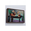 Ahşap Çerçeveli Pablo Picasso - Boğa Kafası Tablo-7103