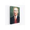 Atatürk Portre Tablosu Mustafa Kemal Atatürk Dikdörtgen Dekoratif Kanvas Tablo-CS-69