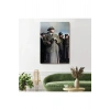 Atatürk Portre Tablosu Mustafa Kemal Atatürk Dikdörtgen Dekoratif Kanvas Tablo-FG-131