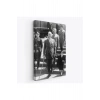 Atatürk Portre Tablosu Mustafa Kemal Atatürk Dikdörtgen Dekoratif Kanvas Tablo-FI-133