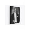Atatürk Portre Tablosu Mustafa Kemal Atatürk Dikdörtgen Dekoratif Kanvas Tablo-FÖ-139
