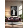 Atatürk Portre Tablosu Mustafa Kemal Atatürk Dikdörtgen Dekoratif Kanvas Tablo-FÖ-139