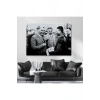 Atatürk Portre Tablosu Mustafa Kemal Atatürk Dikdörtgen Dekoratif Kanvas Tablo-FU-145