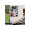 Audrey Hepburn Graffiti Pop Art Duvar Tablosu-6470