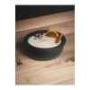 Bal-Tarçın Kokulu Aromaterapi Mum, Ahşap Fitilli, Dekoratif Doğal Çömlek Mum