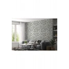 Çiçek ve Yaprak Desenli İskandinav Tarzı Duvar Kağıdı-5558
