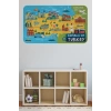 Eğitici ve Öğretici Cocuk Odası Türkiye Haritası Duvar Sticker-60x105-3871
