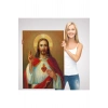 İsanın En Kutsal Kalbi Tablosu - The Most Sacred Heart Of Jesus-6478