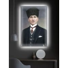 Led Işıklı Atatürk (Ofis, İşyeri,Salon)