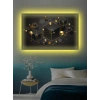 Led Işıklı Dekoratif Hediyelik Kanvas Tablo
