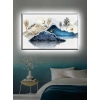 Led Işıklı Modern Dekoratif  Kanvas