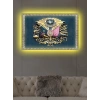Led Işıklı Osmanlı Amblemi tablo (Ofis, İşyeri için ideal)