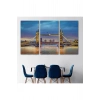 Londra Köprüsü  Gece Manzara Tablosu-6638