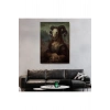 Mona Liza Duruşlu Canavar Duvar Tablosu-6246