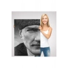 Mustafa Kemal Atatürk Siyah Beyaz Tablosu-6303