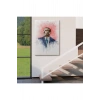 Mustafa Kemal Atatürk Suluboya Görünümlü Portresi Dekoratif Kanvas Tablo-DB-79