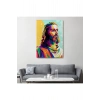 Renkli İsa Mesih Duvar Tablosu, Jesus Christ-6343