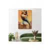 Sarışın Sexi Kadın Duvar Tablosu-6306