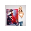 Tango Yapan Çift Dekoratif Duvar Tablosu-6427