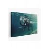 Yüzen Fil Dekoratif Kanvas Tablo 1128
