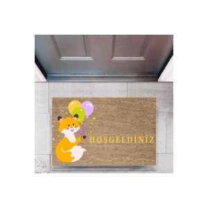 Kapı Önü Paspası Dekoratif Dijital Baskı HayvanlarP-2757