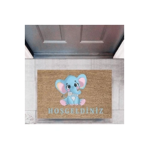 Kapı Önü Paspası Dekoratif Dijital Baskı HayvanlarP-2758