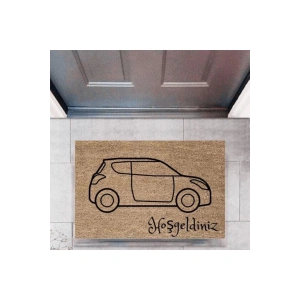Kapı Önü Paspası Dekoratif Dijital Baskı Arabalar P-2688