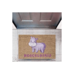 Kapı Önü Paspası Dekoratif Dijital Baskı HayvanlarP-2755