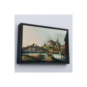 Ahşap Çerçeveli Luigi Mayerİn Osmanlı Hakimiyeti İsimli Tablosu-7025