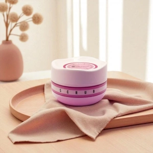 Çilek Aromalı Yenileyici Cilt ve Vücut Scrub Peeling