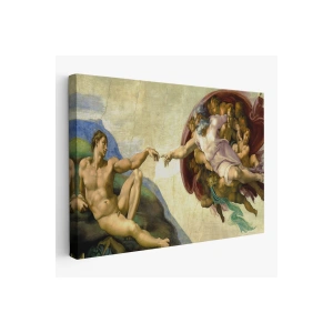 Ademin Yaratılışı Tablosu - The Creation of Adam-6631