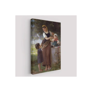 Bende İstiyorum Diyen Çocuk Dekoratif Duvar Tablosu-6238