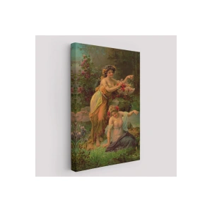 Çiçek Taoplayan Kadınlar Tablosu-6483