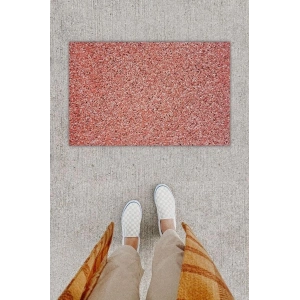 Dijital Baskı Dekoratif Hasır Çok Renkli Kapı Önü Paspası K-1246