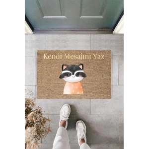 Dijital Baskı Kişiye Özel İç Kapı Dekorasyon Paspas  PS11196