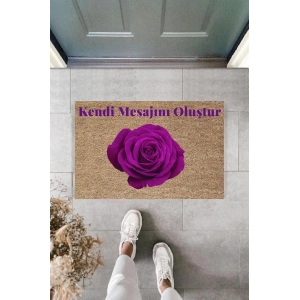 Dijital Baskı Kişiye Özel İç Kapı Dekorasyon Paspas  PS11228