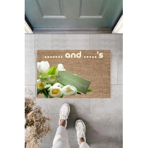 Dijital Baskı Kişiye Özel İç Kapı Dekorasyon Paspas  PS11263