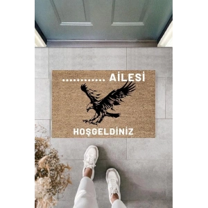 Dijital Baskı Kişiye Özel İç Kapı Dekorasyon Paspas  PS11276