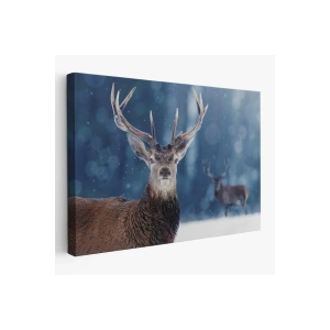 Geyik Dekoratif Kanvas Tablo 1168