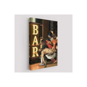 İsanın Defni Parodi Hrıstiyan Hediyesi Dekoratif Duvar Tablosu-6256