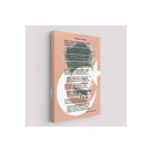 İstiklal Marşı Dekoratif Duvar Tablosu-6466