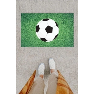 Kapı Önü Paspası Dekoratif Dijital Baskı Futbol Topu P-2346