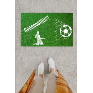 Kapı Önü Paspası Dekoratif Dijital Baskı Goooolllll P-2347